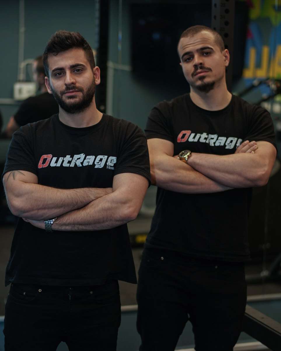 חלל אימון שהוקם על ידי OutRage Fitness