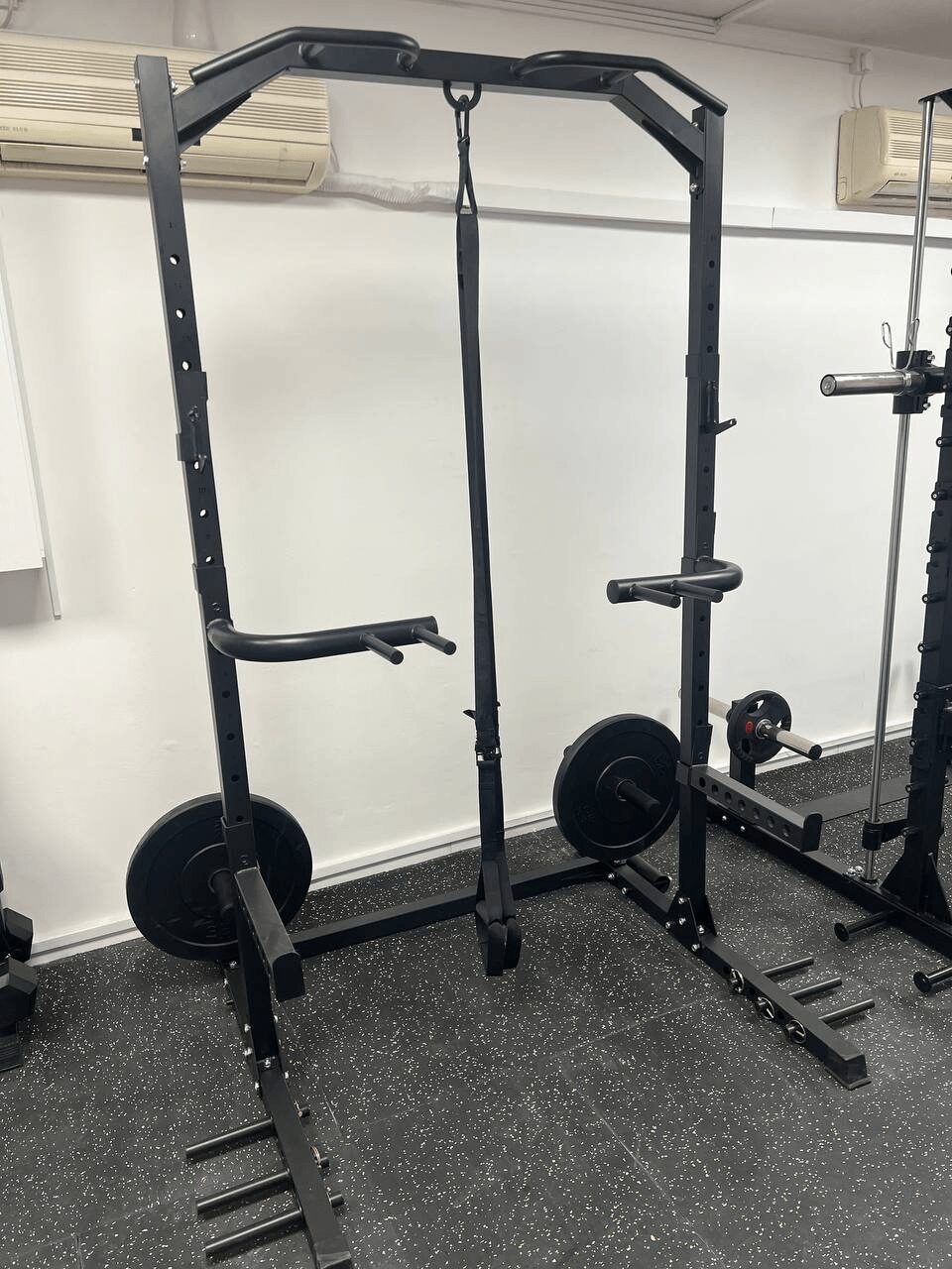 רצועות דמוי TRX מקצועי שחור — תמונה 2
