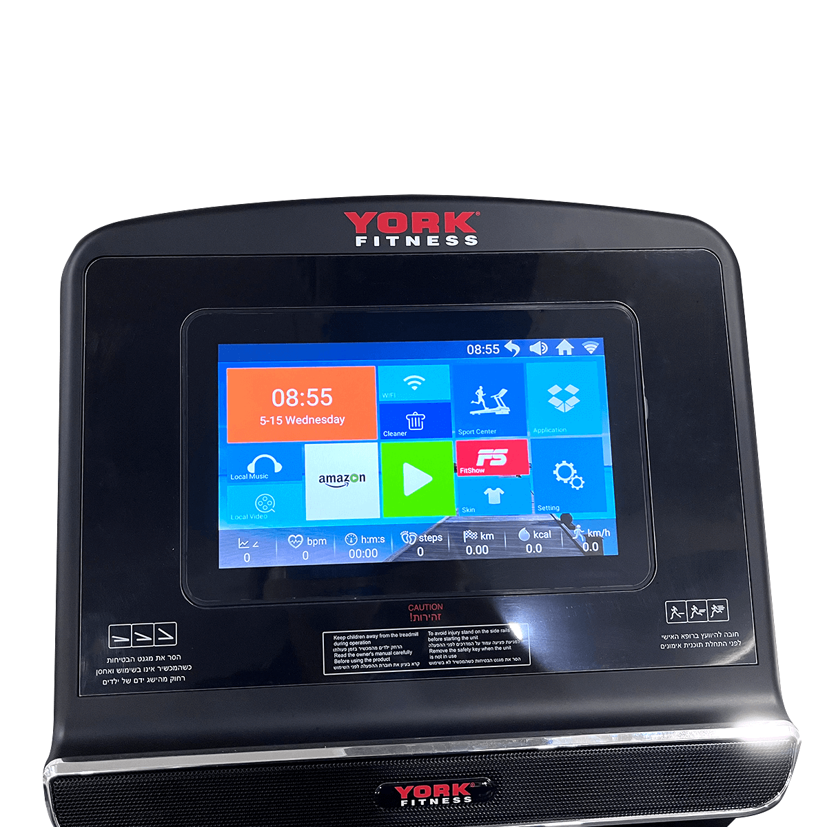 מסלול ריצה מקצועי York Sprinter TFT – עם מסך מולטימדיה 10 אינץ' — תמונה 2