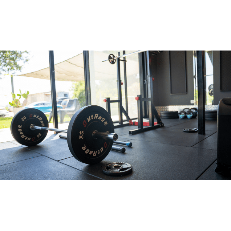 באמפרים OutRage Fitness ציפוי גומי להגנת הרצפה — תמונה 4