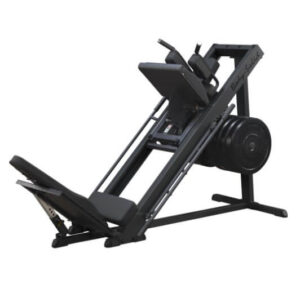 מכשיר דואלי האק סקוואט ולחיצת רגליים לחיזוק הרגליים