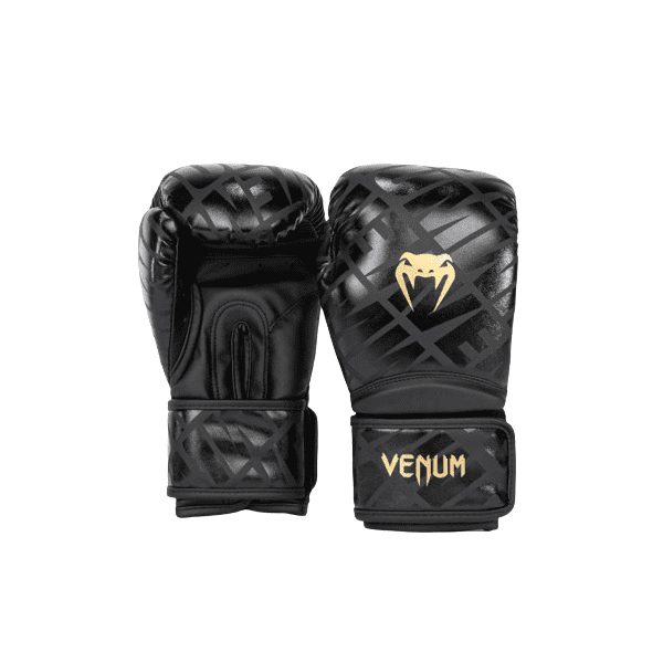 כפפות אגרוף Venum Contender 1.5 XT – שחור/לבן-זהב