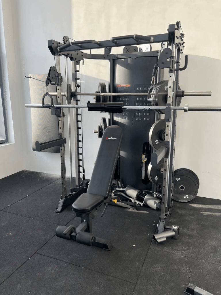 קומבו משולב עם סמית', קרוס־אובר וכלוב משקולות