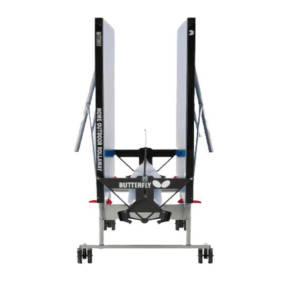 שולחן פינג פונג חוץ מתקפל Butterfly Home Rollaway Outdoor - מקופל