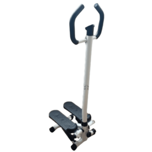 מיני סטפר ביתי עם ידית וגומיות אחיזה – אימון אירובי לחיזוק הגוף